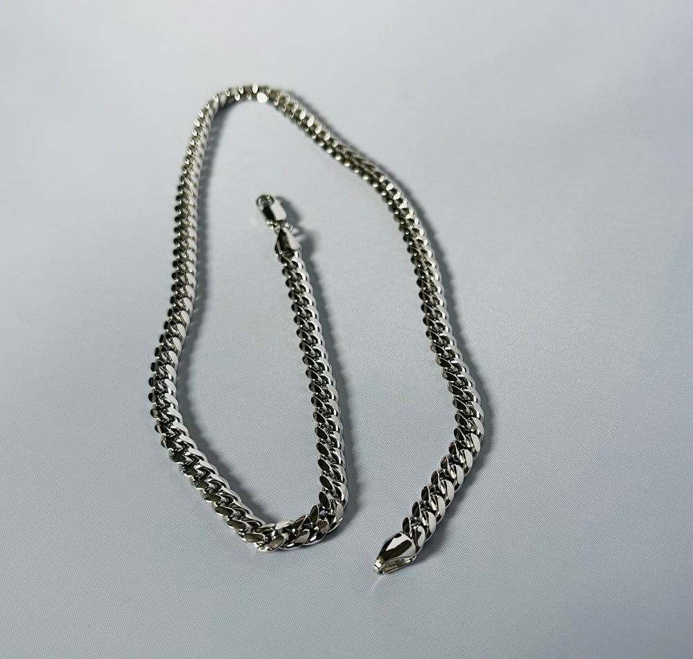 Sterling Silver Round Curb Chain