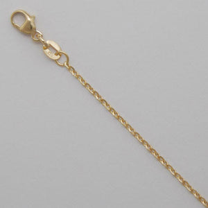 
                
                    Load image into Gallery viewer, 14k Gold Oval Diamond Cut Link
                
            