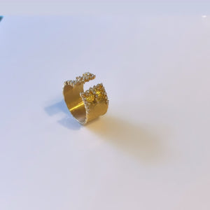 
                
                    Load image into Gallery viewer, 18 karat Open Ring
                
            