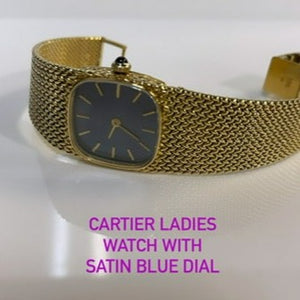 Cartier 18 karat Yellow Gold Watch