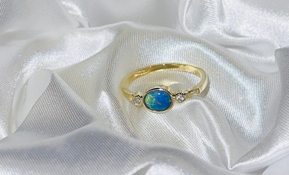 Hand Made Opal Ring
